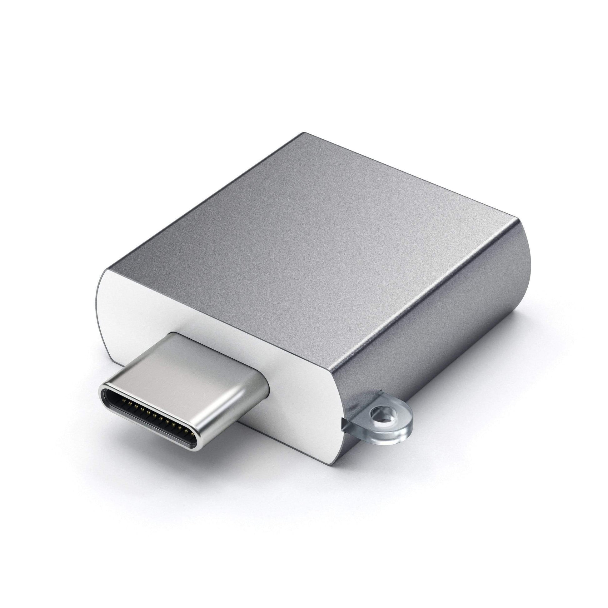 Satechi - Adaptador Type-C para USB3 (Cinzento-Sideral)