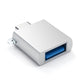 Satechi - Adaptador Type-C para USB3 (Prateado)