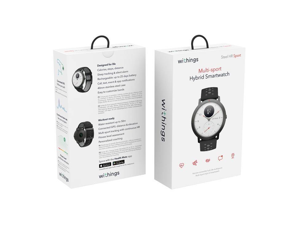 Withings - Steel HR Sport (40mm-white)